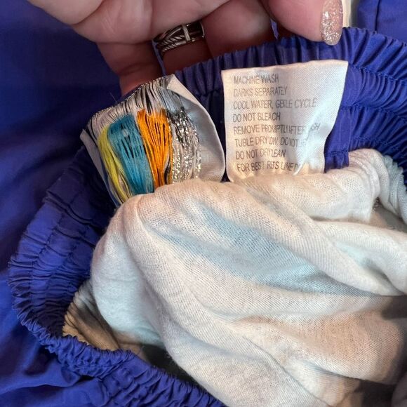 VTG IXSPA Joggers Womens Medium Purple Lined Outdoor Ankle Zip Athleisure Pants - Picture 7 of 13